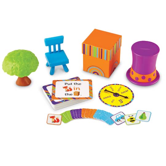 Fox In The Box Position Word Activity Set